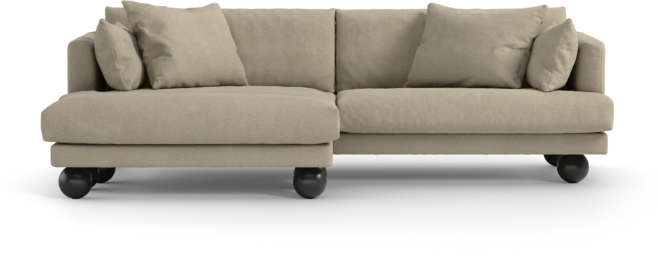 Harper - 4-sits med schäslong XL vänster - Beige