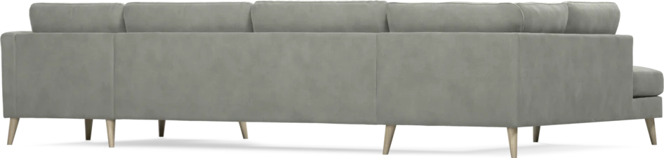 Bridge - 3-sits soffa med divan vänster och schäslong höger - Grå