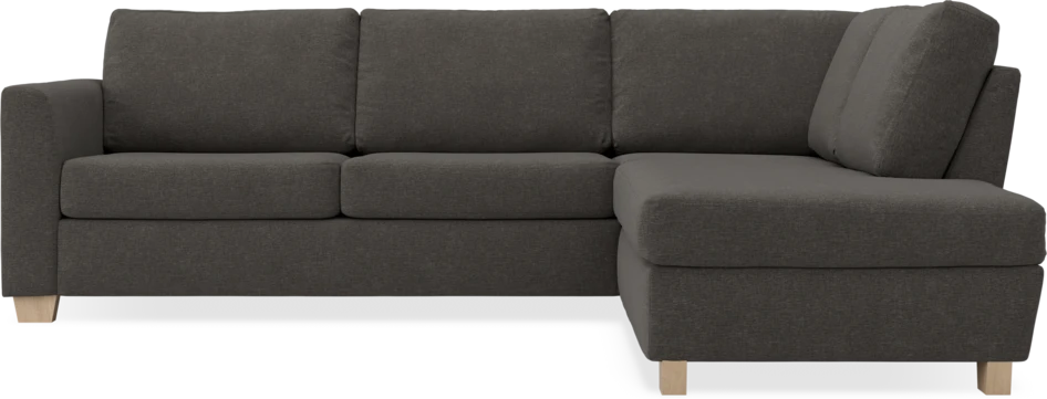 Friday - 2,5-sits soffa med divan höger - Grå