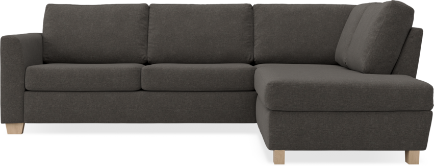 Friday - 2,5-sits soffa med divan höger - Grå