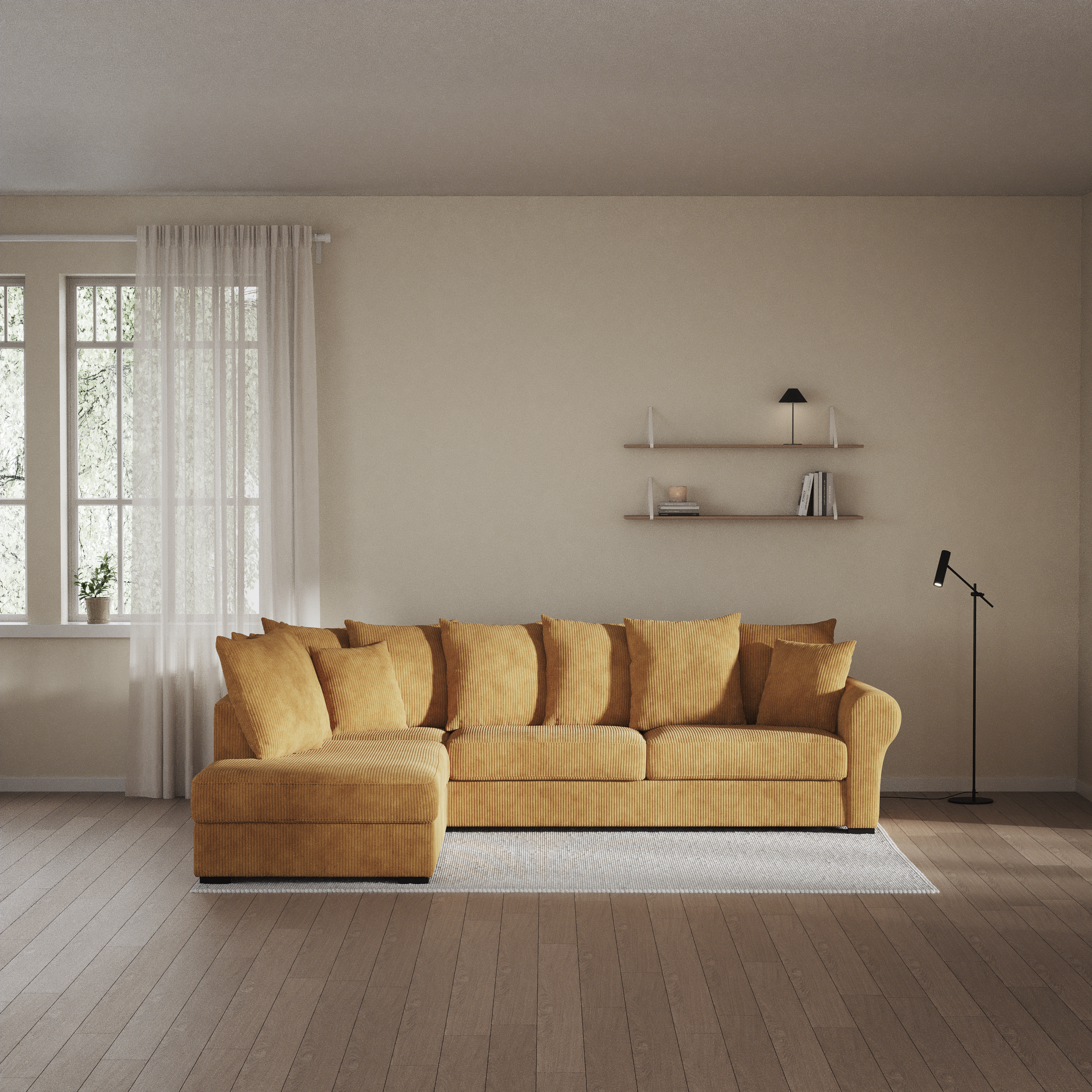 Town - 3-sits soffa med divan vänster - inspiration