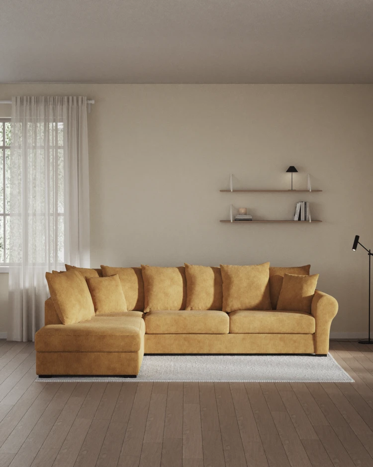 Town - 3-sits soffa med divan vänster - inspiration