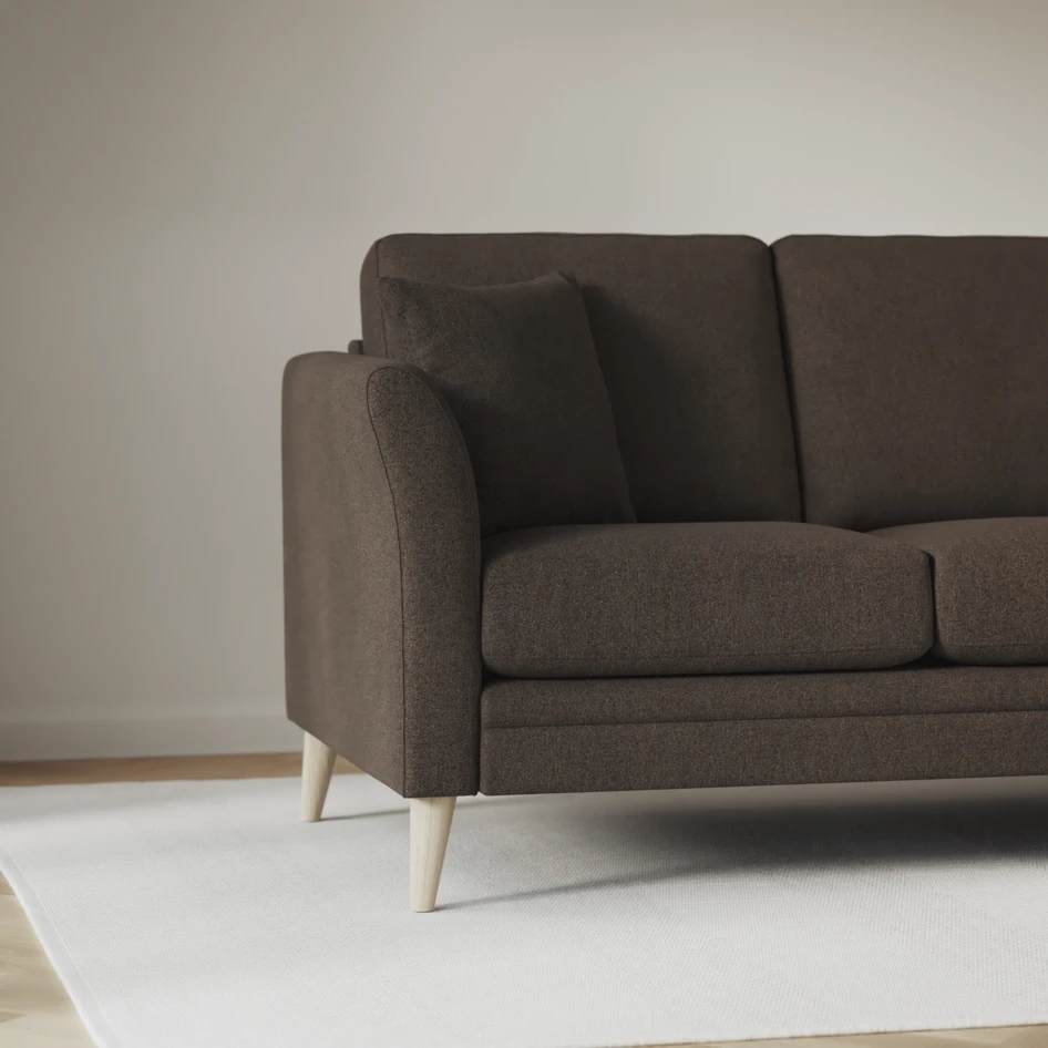 Eden - 2-sits soffa - Brun