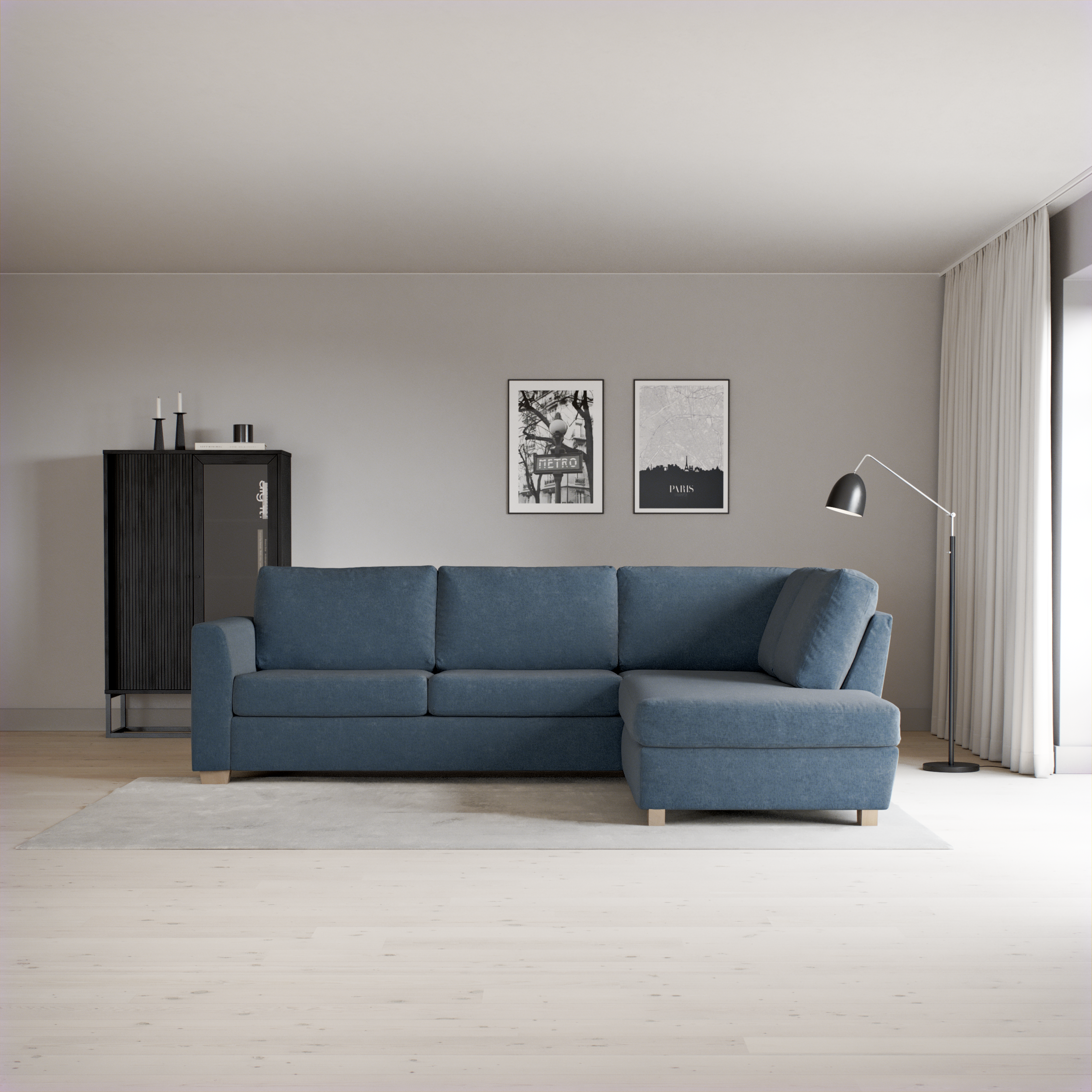 Friday - 2,5-sits soffa med divan höger - inspiration