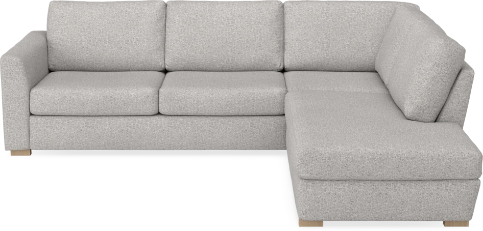 Friday - 2,5-sits soffa med divan höger - Vit