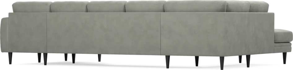 Eden - 3-sits soffa med divan vänster och schäslong höger - Grå