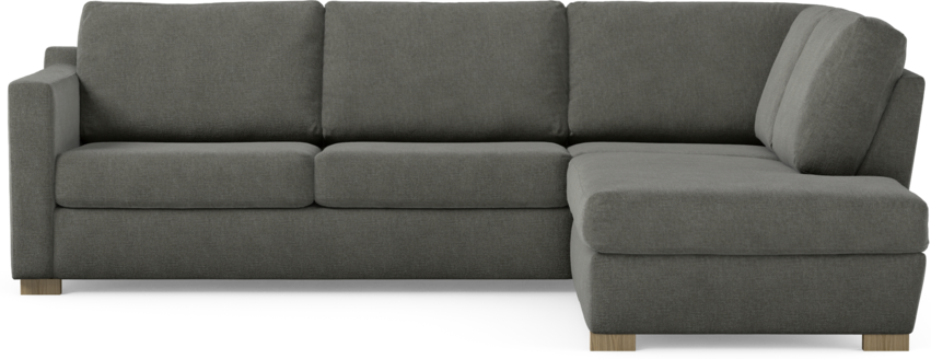 Friday - 2,5-sits soffa med divan höger - Grå