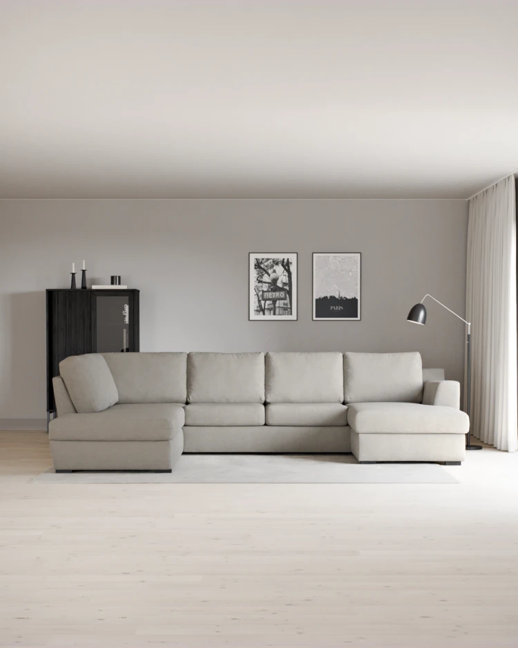 Friday - 3-sits soffa med divan vänster och schäslong höger - inspiration