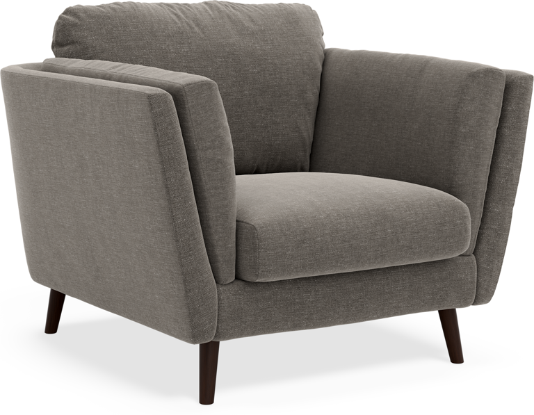Madison Lux - Fåtölj, 70 cm - Grå