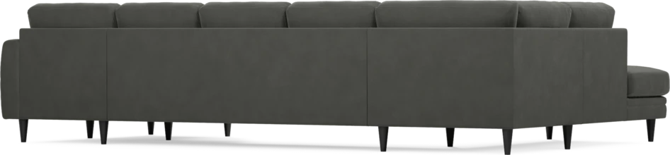 Eden - 3-sits soffa med divan vänster och schäslong höger - Grå