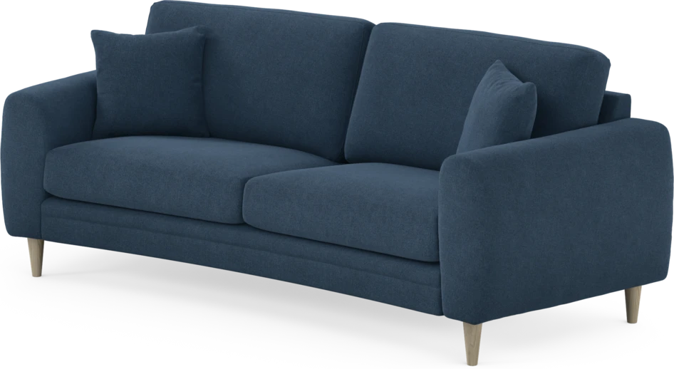 Eden - 2,5-sits soffa svängd - Blå