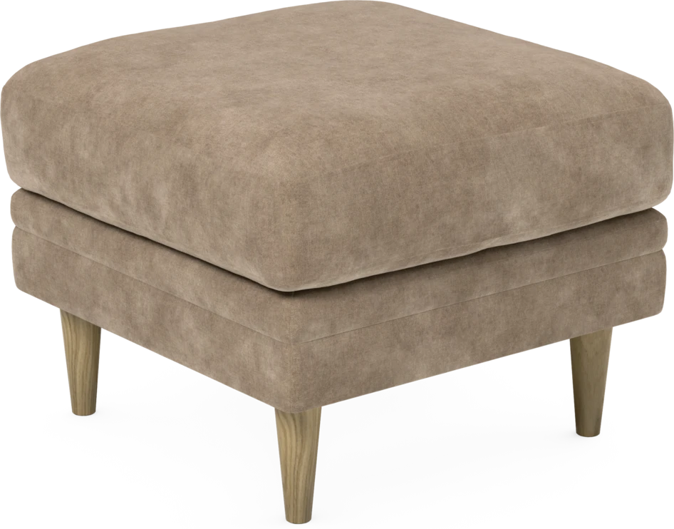 Eden - Fotpall - Beige