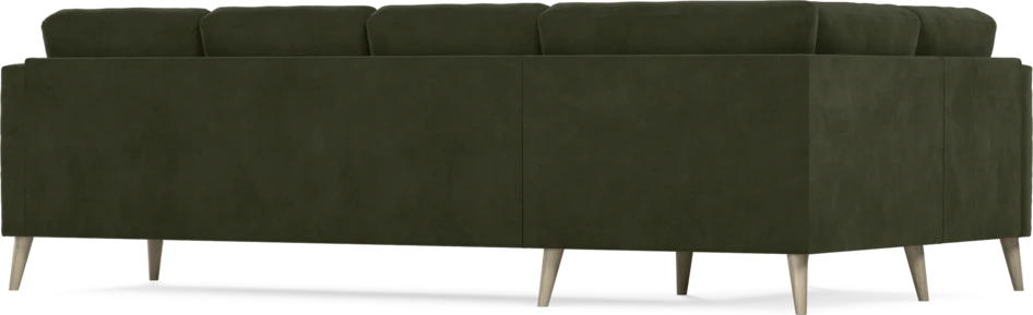 Eden - Hörnsoffa, 1+3-sits - Grön