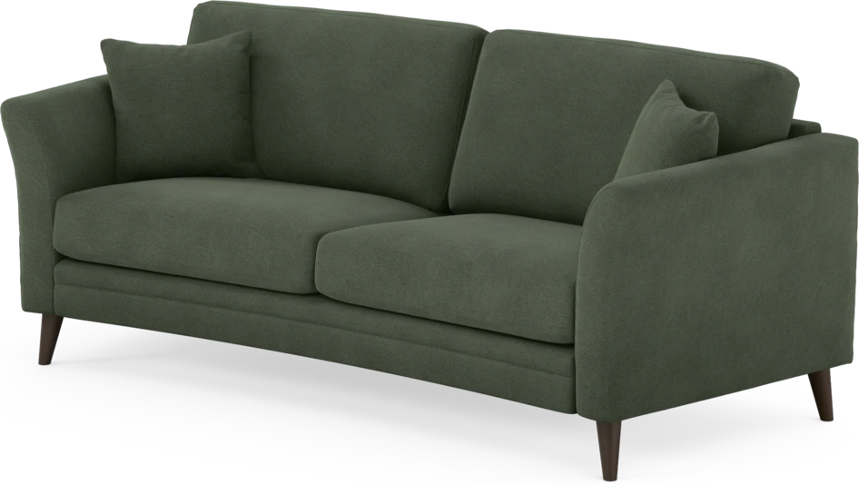 Eden - 2,5-sits soffa svängd - Grön