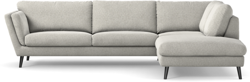 Madison Lux - 3-sits soffa med divan höger - Grå