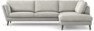 Madison Lux - 3-sits soffa med divan höger - Grå