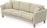 Eden - 3-sits svängd - Beige