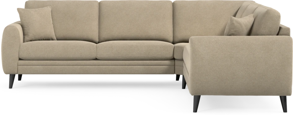 Eden - Hörnsoffa, 2,5+2,5-sits - Beige
