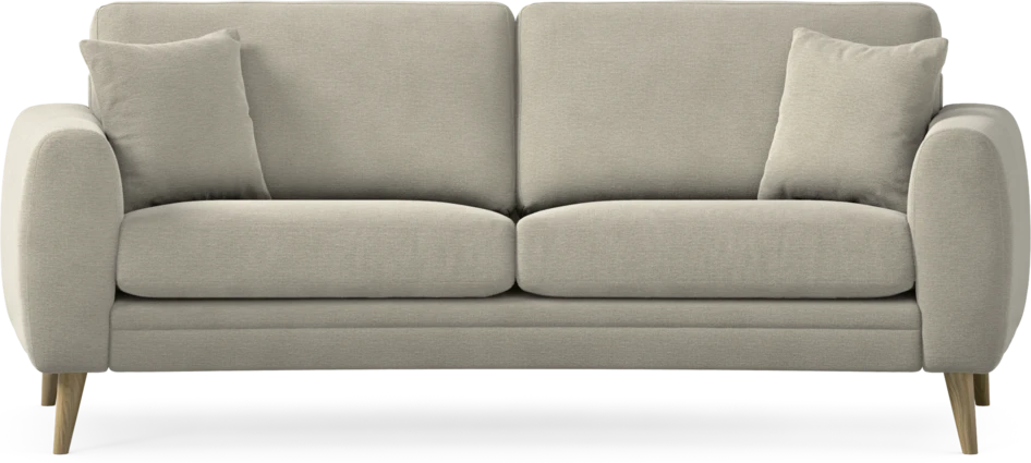 Eden - 2,5-sits soffa svängd - Brun