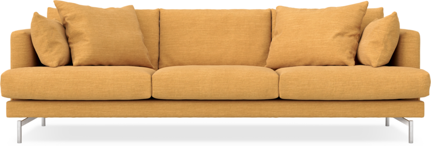 Harper - 4-sits soffa - Gul