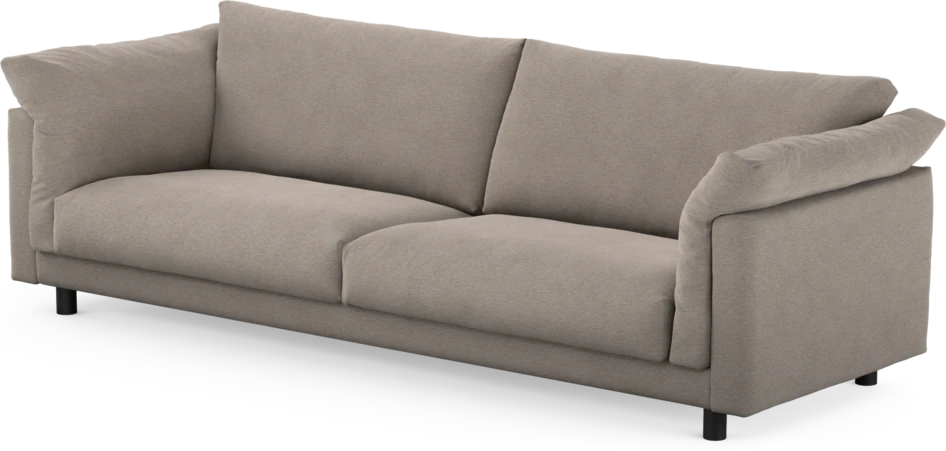 Cherrie - 4-sits soffa, fast klädsel - Beige