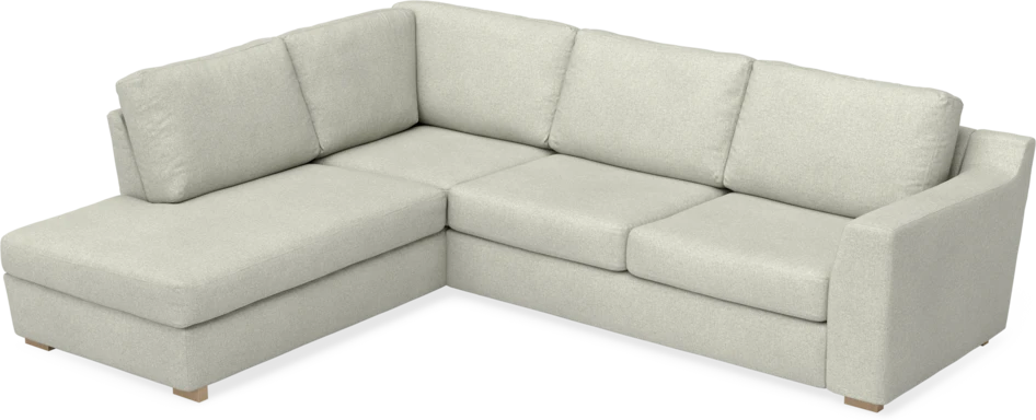 Friday - 2,5-sits soffa med divan vänster - Beige