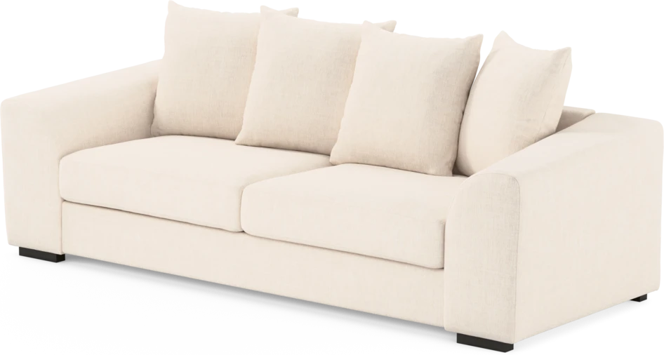 Town - 3-sits soffa - Vit