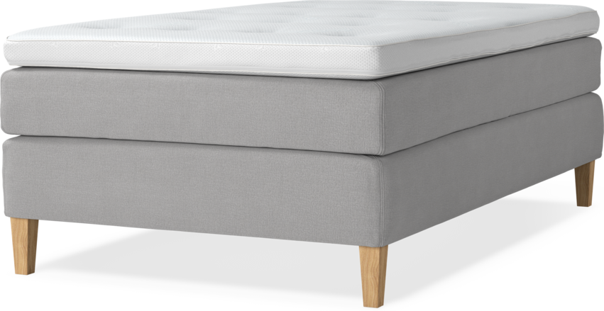 Delux Sense - Kontinentalsäng, enkelsäng 120 cm med bäddmadrass