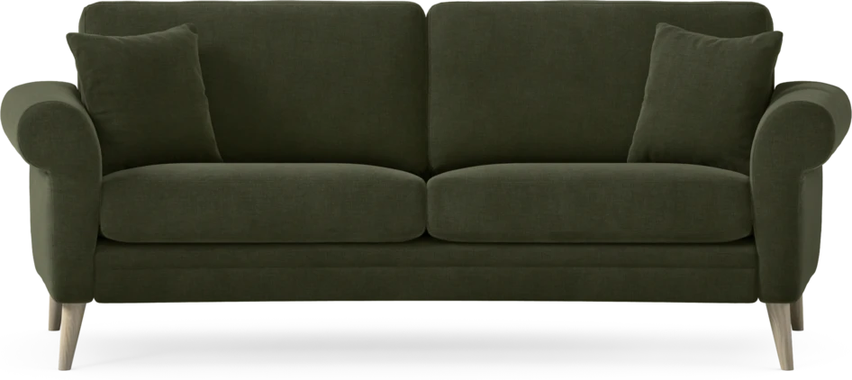 Eden - 2,5-sits soffa svängd - Grön