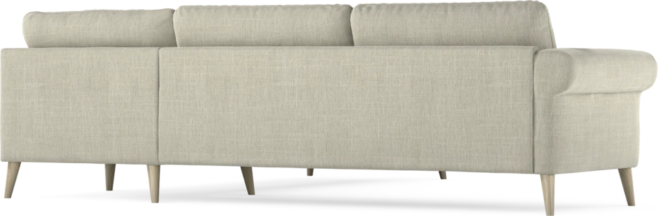 Bridge - Hörnsoffa, 3+3-sits - Beige
