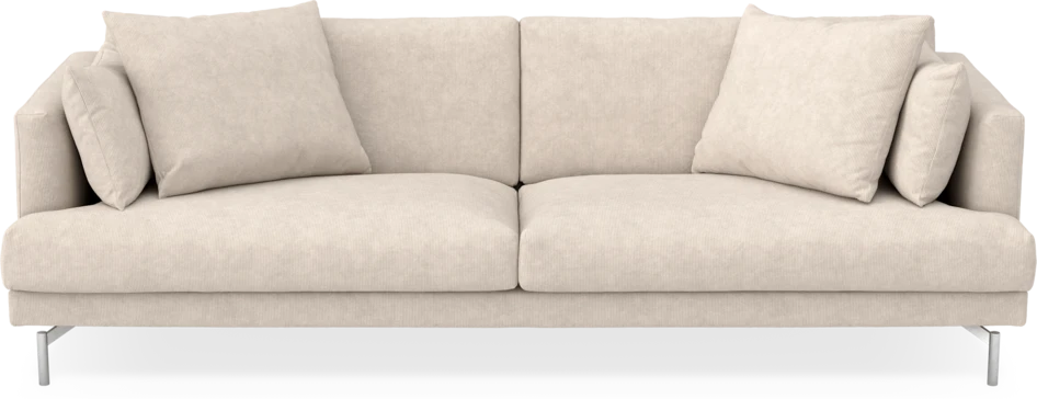 Harper - 4-sits soffa - Vit