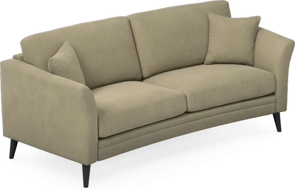 Eden - 2,5-sits soffa svängd - Beige