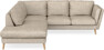 Madison - 2-sits soffa med divan vänster - Beige