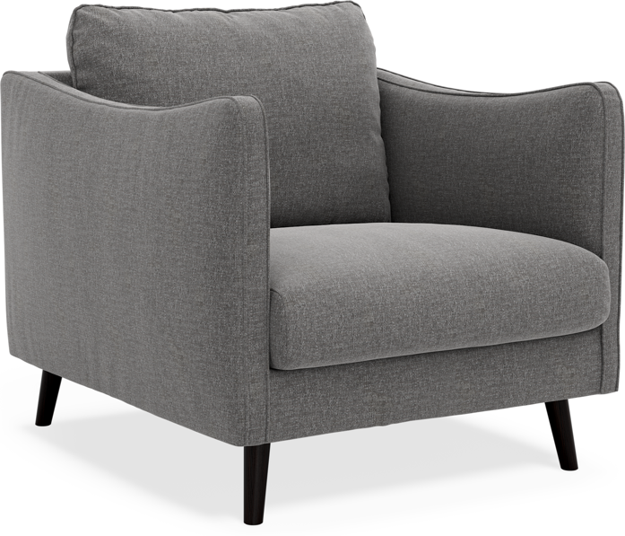 Madison Lux - Fåtölj, 70 cm - Grå