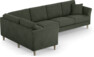 Eden - Hörnsoffa 1+3 - Grön