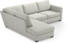 Friday - 2,5-sits soffa med divan vänster - Vit