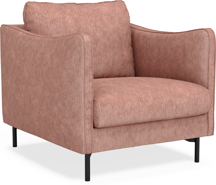 Madison Lux - Fåtölj, 70 cm - Röd