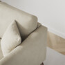 Eden - 3-sits svängd - Beige