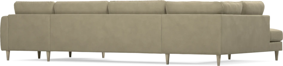 Bridge - 3-sits soffa med divan vänster och schäslong höger - Beige