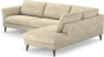 Bridge - 3-sits soffa med divan höger - Beige