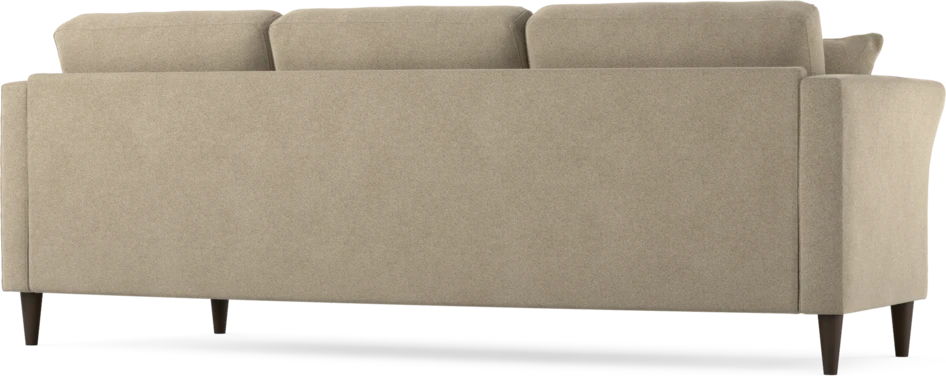 Eden - 3-sits soffa svängd - Beige