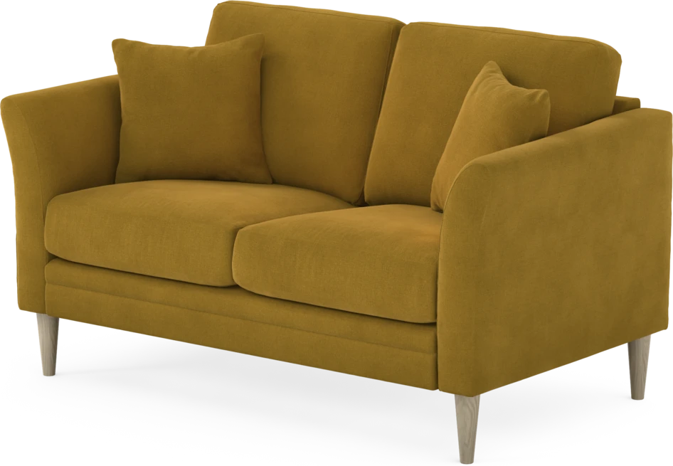 Eden - 2-sits soffa - Gul