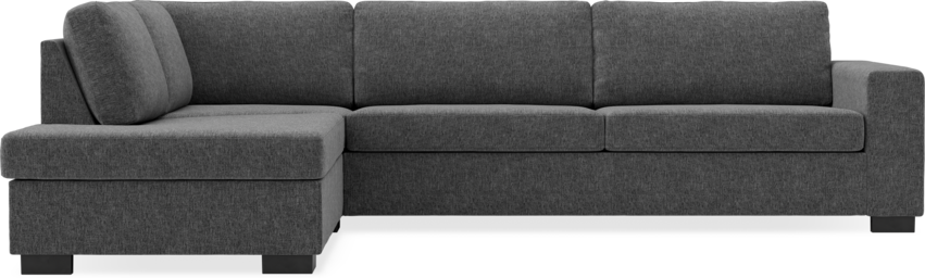 Nevada - 3-sits soffa med divan vänster - Grå
