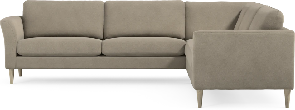 Bridge - Hörnsoffa, 3+3-sits - Beige
