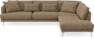 Harper - 3-sits soffa med divan höger - Brun