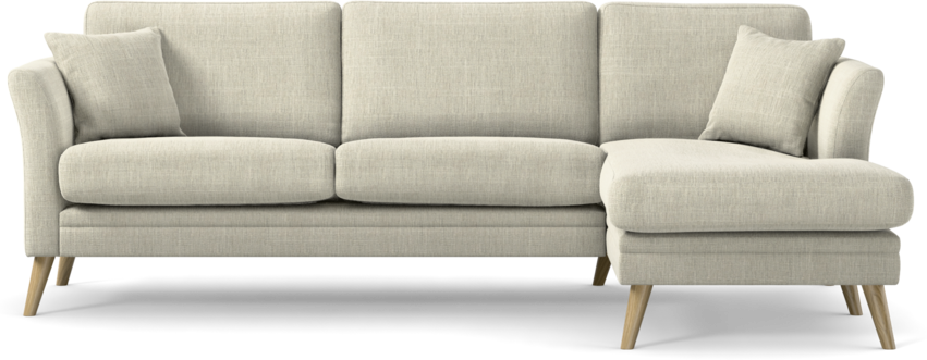 Eden - 2,5-sits soffa med schäslong - Beige