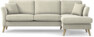 Eden - 2,5-sits soffa med schäslong - Beige