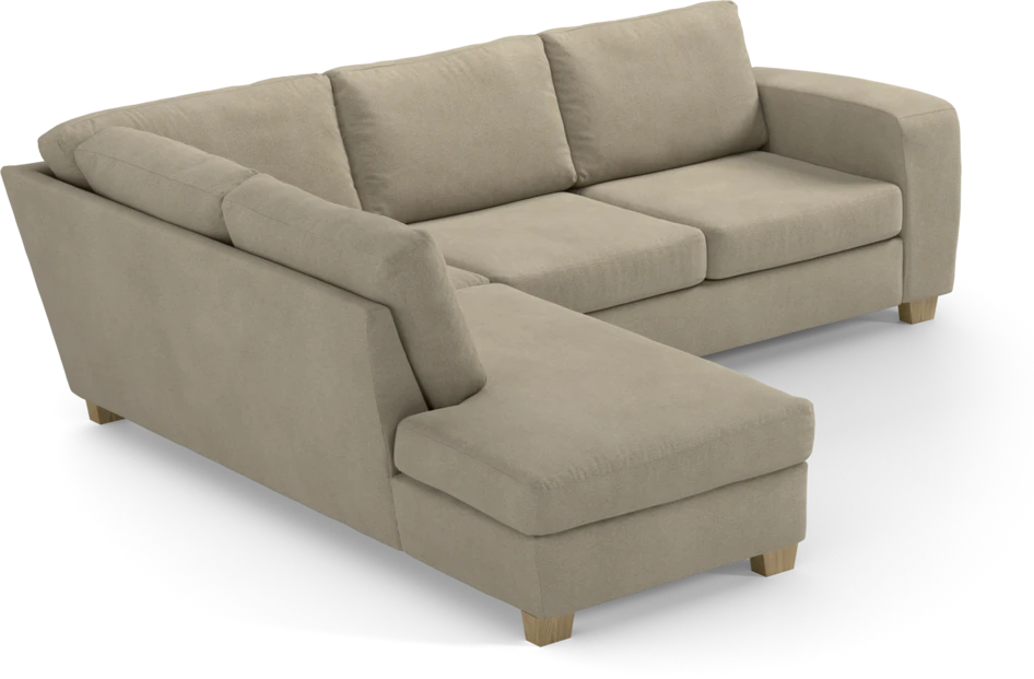 Friday - 2,5-sits soffa med divan vänster - Beige