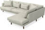 Harper - 3-sits soffa med divan höger - Beige