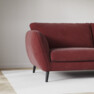 Madison Lux - 2-sits soffa med schäslong vänster - Rosa